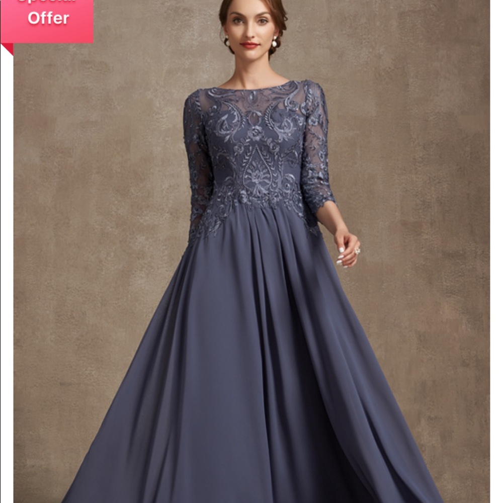 Mother of the bride dress.  Never worn, bought wrong size and did not return it